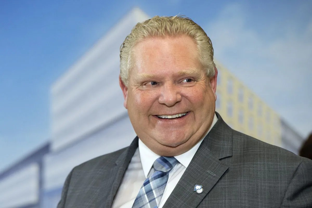 'This head's like limestone': Ontario Premier Doug Ford unhurt after